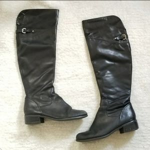 Matisse size 9.5 Black Leather Riding Boots